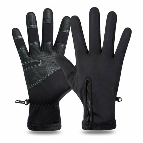 Winter Men’s Warm Touch Screen Gloves – Waterproof & Anti-Slip