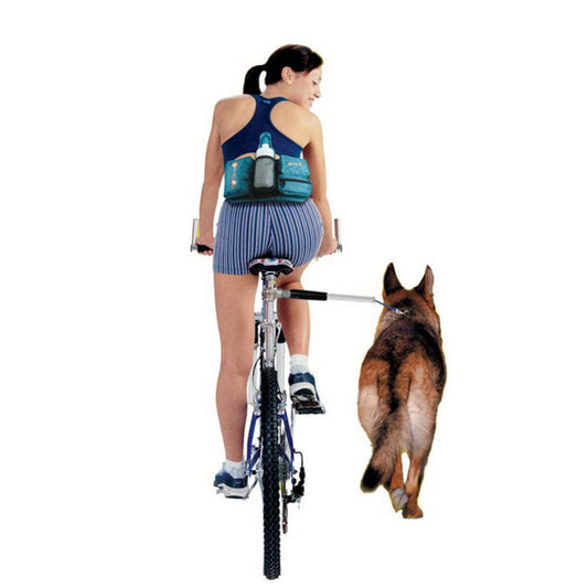 Ultimate Pet Companion: Detachable Dog Walker And Bicycle Traction