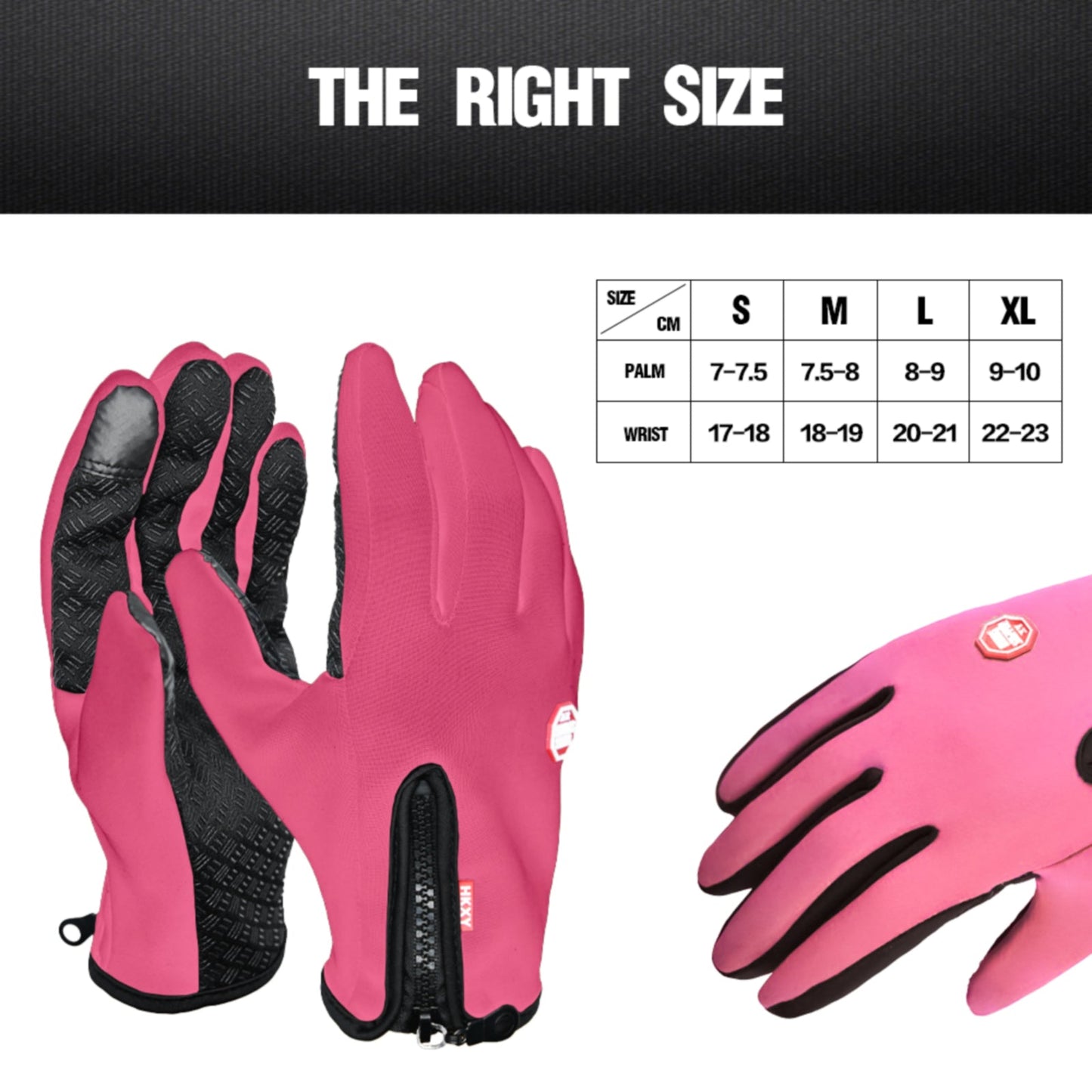 Winter Thermal Touch Screen Gloves – Anti-Slip, Warm & Windproof for Men & Women