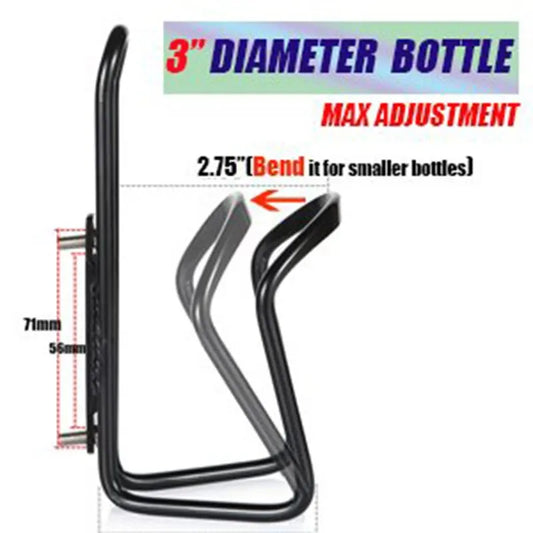 Aluminum Alloy Bicycle Bottle Holder – Lightweight Cycling Water Bottle Cage
