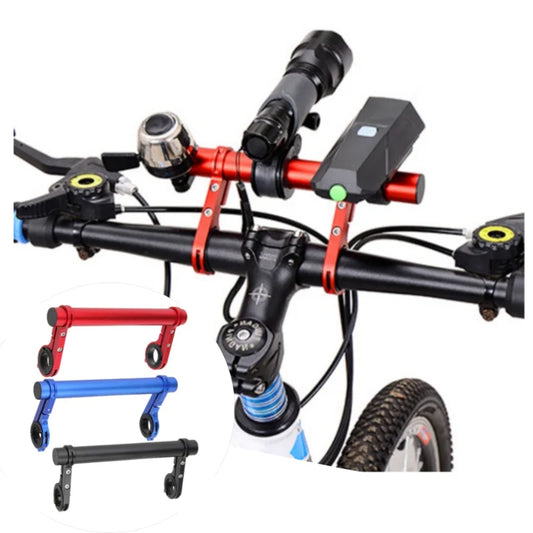 10/20/30CM Aluminum Alloy Bicycle Handlebar Extender Bike Front Light