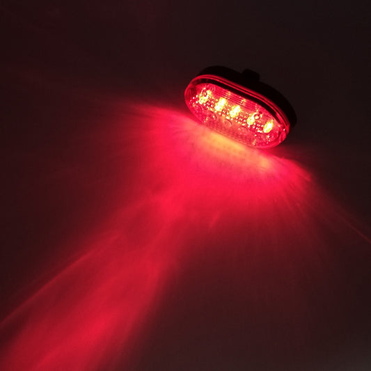 Waterproof 5 LED Bike Bicycle Flashing Flashlight