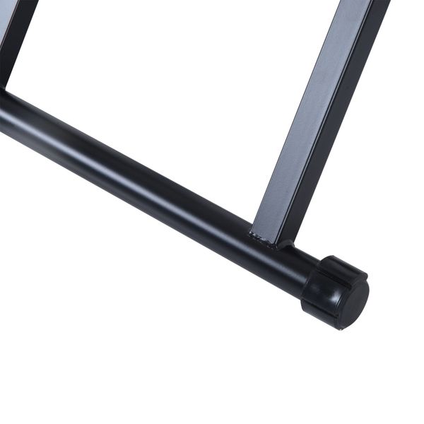 Soozier Folding Indoor Magnetic Bike Trainer – Quiet Cycling Stand with Adjustable Resistance