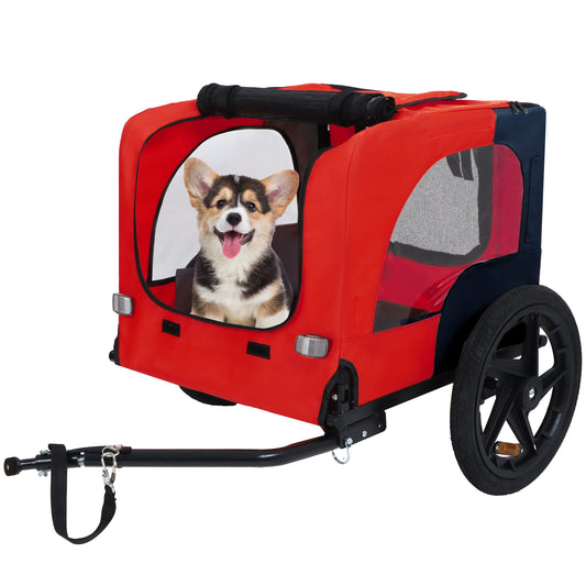 Pet Bike Trailer Dog Cart for Bicycle ,Suitable for Small and Medium