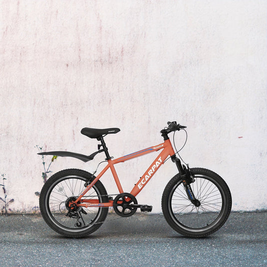 RideStart™ – 20" Kids Mountain Bike (7-Speed, Orange)