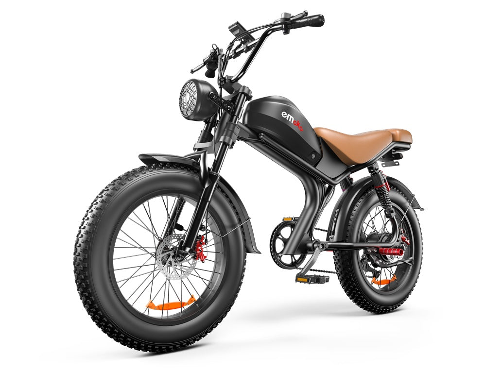 eMoto C93™ – 20" Retro-Style Electric Bike (1000W, 48V 20Ah)