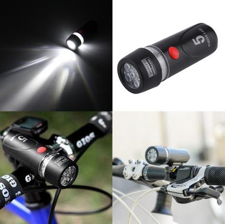 1 Set Ultra Bright Cycling Bicycle 5 LEDs Front