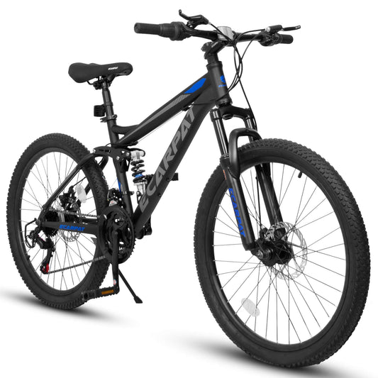 FlexRide™ 24 – 24" Mountain Bike with Disc Brakes & 21-Speed Gear System