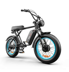 C91™ – 20" Dual-Drive Power Bike (High-Torque Motor, Urban & Off-Road Ready)