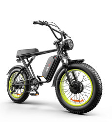 C91™ – 20" Dual-Drive Power Bike (High-Torque Motor, Urban & Off-Road Ready)