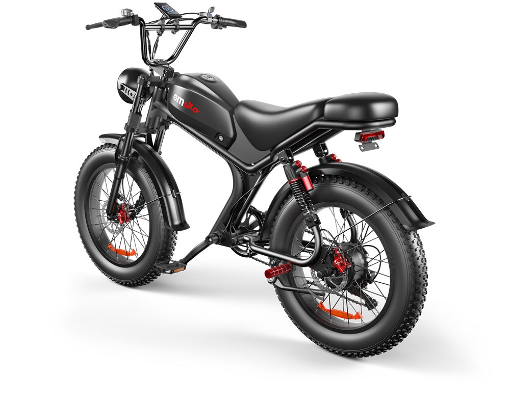 eMoto C93™ – 20" Retro-Style Electric Bike (1000W, 48V 20Ah)