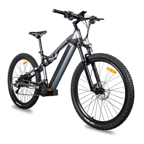 ⚡ Siroock™ Red 500W eMTB – 27.5" Electric Mountain Bike (48V, 7-Speed)