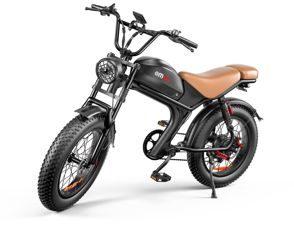 eMoto C93™ – 20" Retro-Style Electric Bike (1000W, 48V 20Ah)