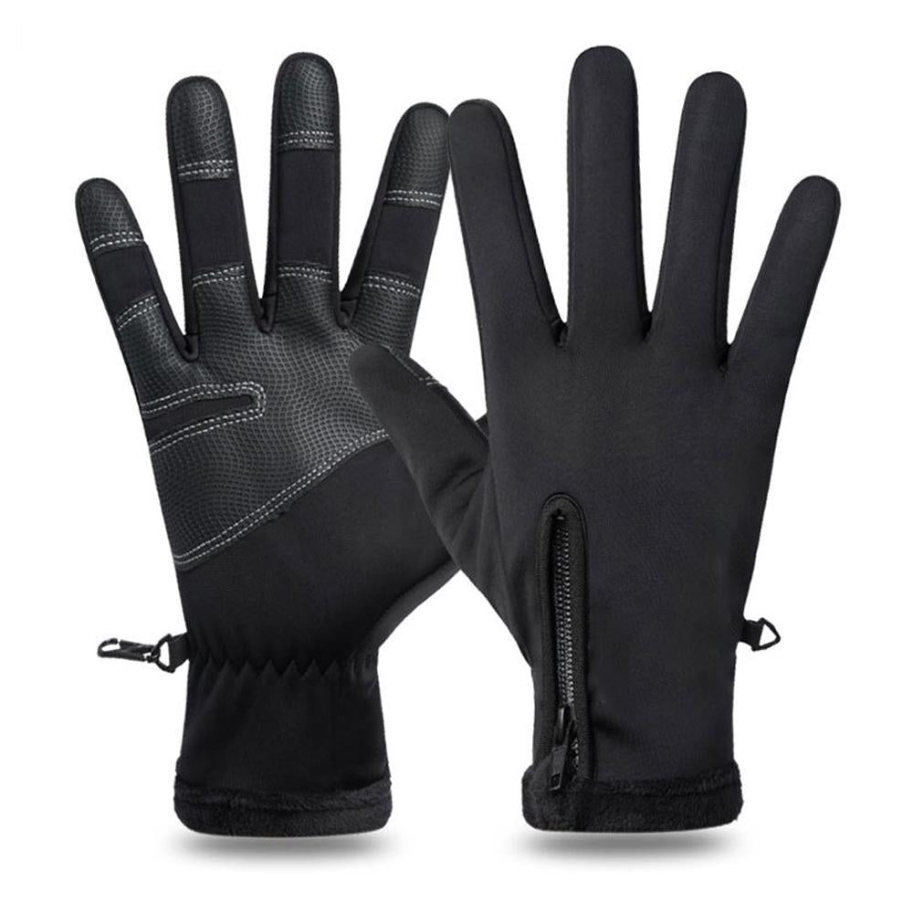 Winter Men’s Warm Touch Screen Gloves – Waterproof & Anti-Slip