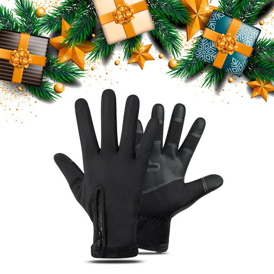 Winter Men’s Warm Touch Screen Gloves – Waterproof & Anti-Slip