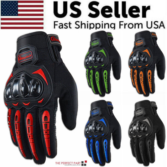 Racing Full-Finger Motorcycle Gloves – Motocross, Dirt Bike, Riding Protection