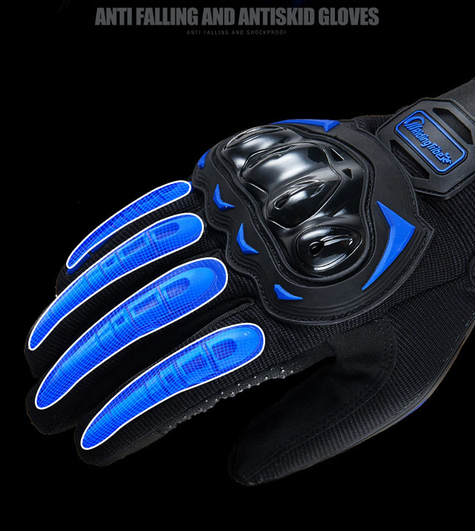 Racing Full-Finger Motorcycle Gloves – Motocross, Dirt Bike, Riding Protection