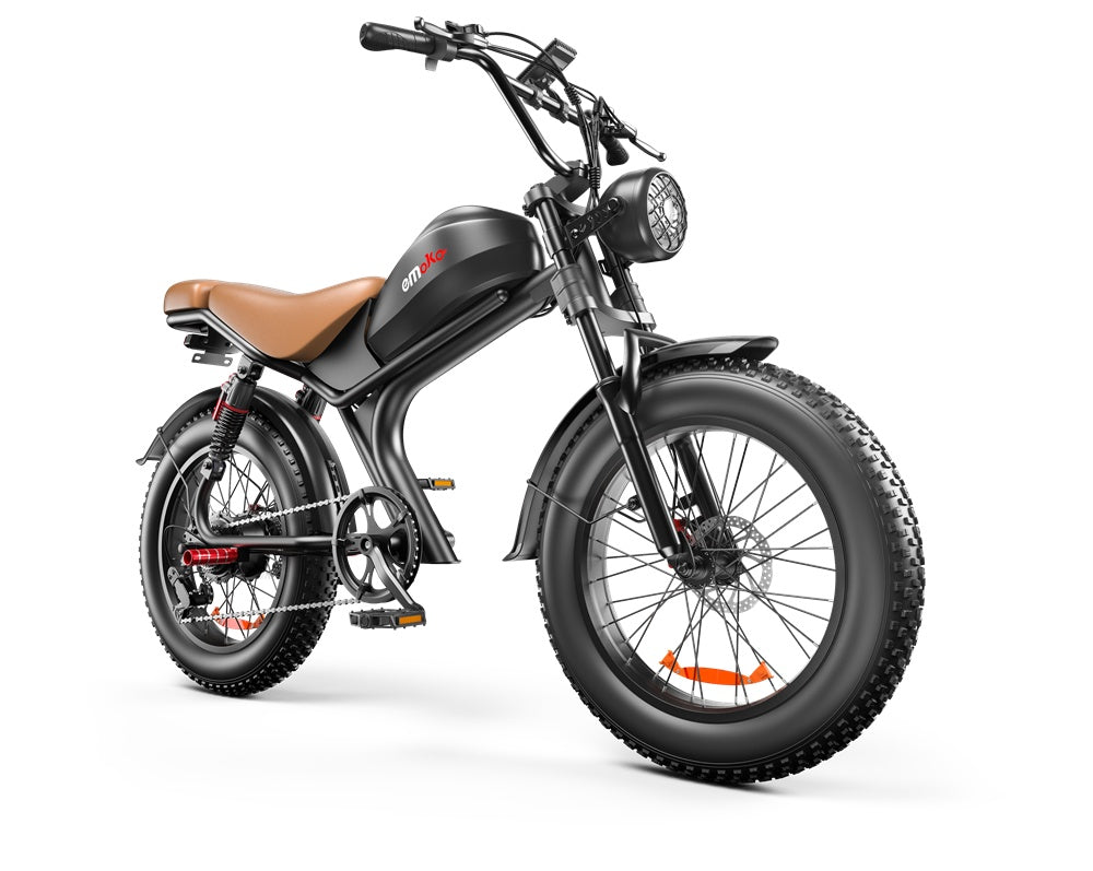 eMoto C93™ – 20" Retro-Style Electric Bike (1000W, 48V 20Ah)