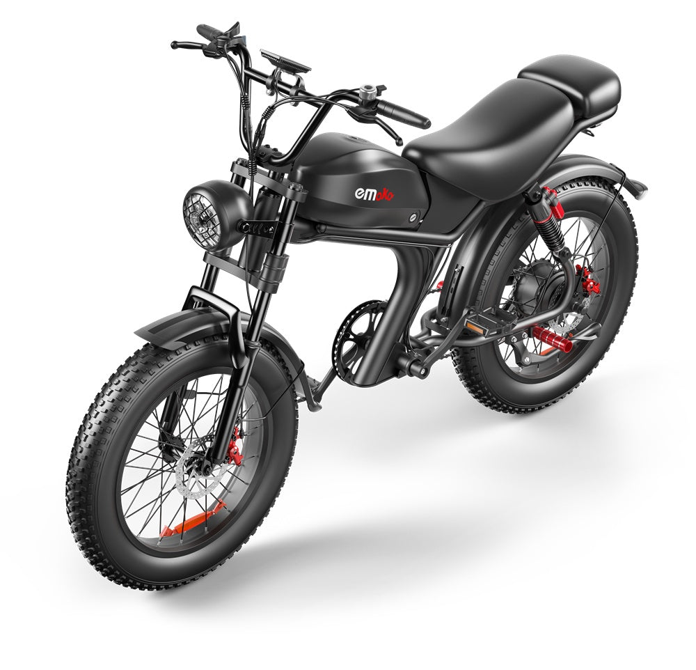 eMoto C93™ – 20" Retro-Style Electric Bike (1000W, 48V 20Ah)