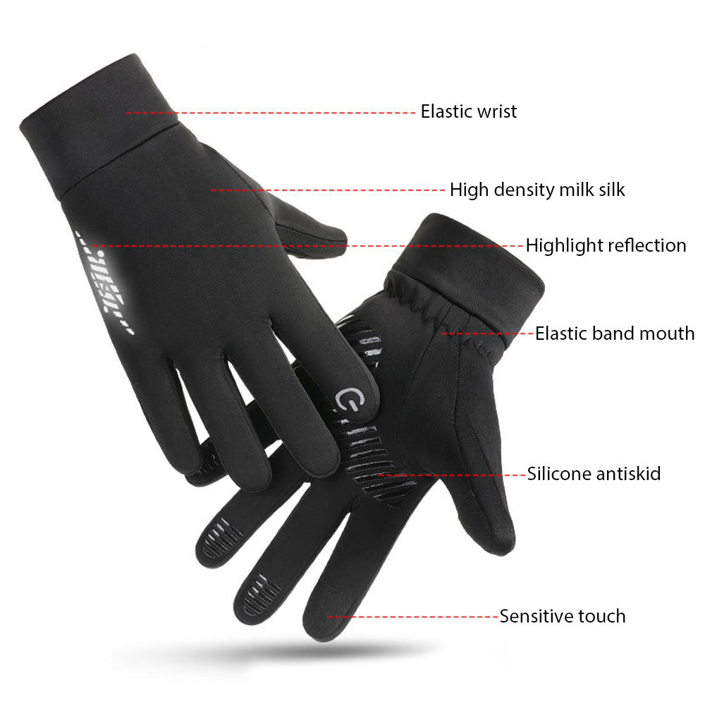 Winter Warm Thermal Gloves – Windproof Touchscreen Mittens for Men & Women