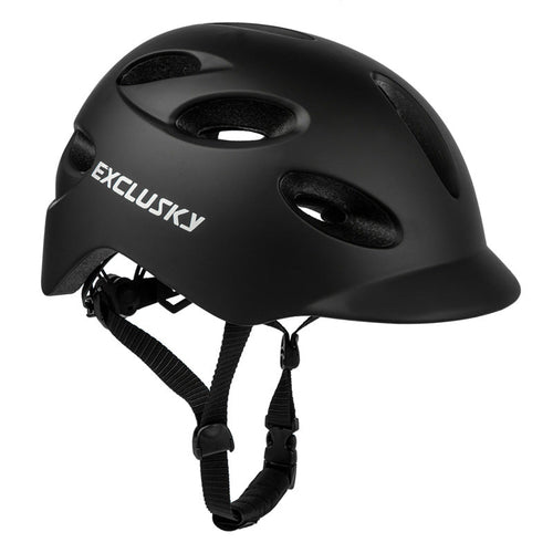 Battery-Powered Bike Helmet Featuring Rear Illumination