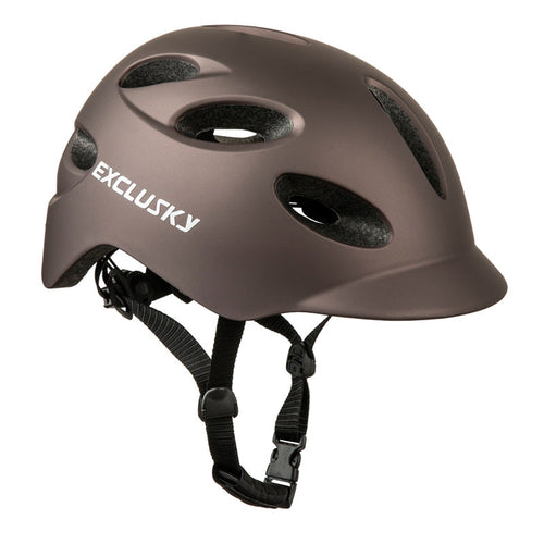 Battery-Powered Bike Helmet Featuring Rear Illumination
