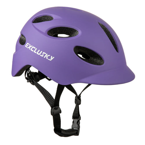 Battery-Powered Bike Helmet Featuring Rear Illumination
