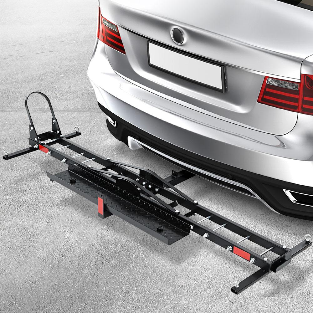 Giantz Motorcycle Carrier Rack with Ramp – 2" Towbar