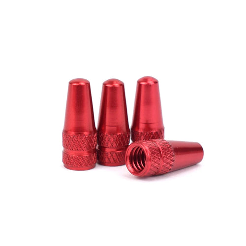 4/8PCS Aluminum Alloy Presta Valve Caps – MTB & Road Bike Tire Dust Covers