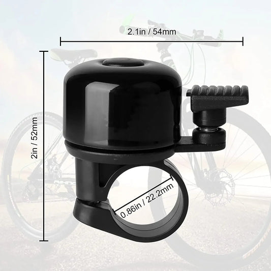 Alloy Bicycle Bell – Loud Safety Horn Alarm for Mountain & Road Bikes