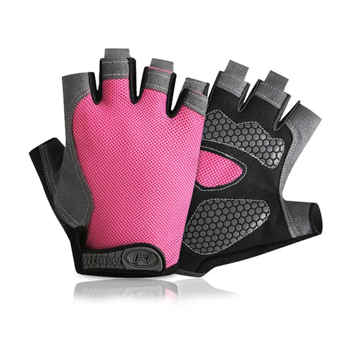 Half-Finger Cycling Gloves – Breathable Men & Women Gym Fitness Mitts