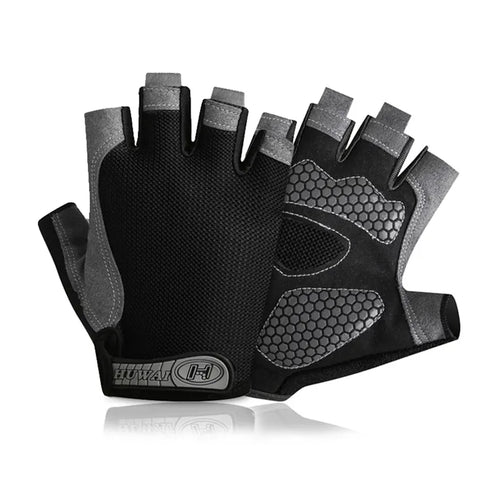 Half-Finger Cycling Gloves – Breathable Men & Women Gym Fitness Mitts