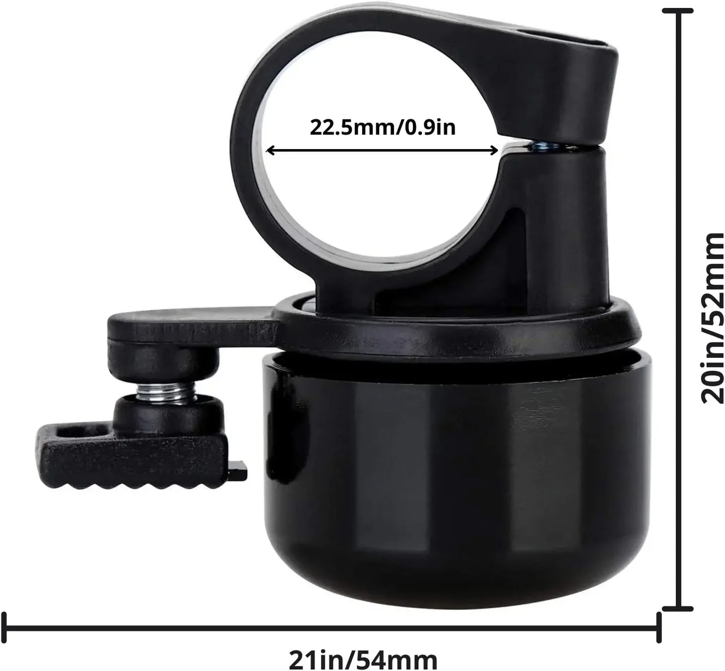 Alloy Bicycle Bell – Loud Safety Horn Alarm for Mountain & Road Bikes