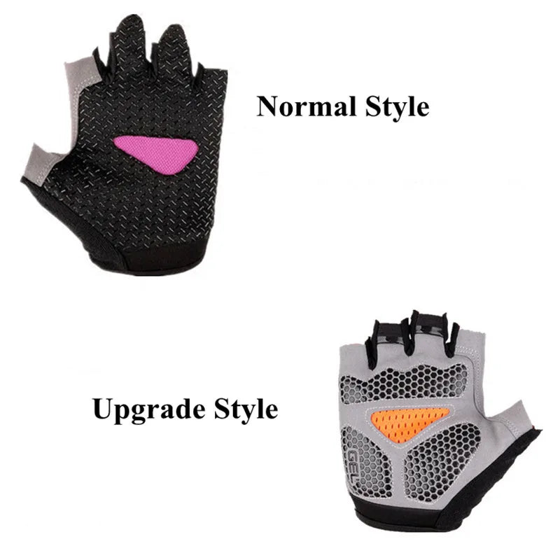 Half-Finger Cycling Gloves – Breathable Men & Women Gym Fitness Mitts