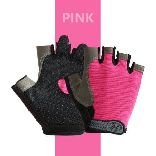 Professional Gym Fitness Breathable Anti-Slip Women Men Half Finger