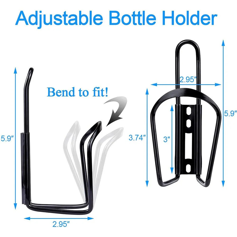 Aluminum Alloy Bicycle Bottle Holder – Lightweight Cycling Water Bottle Cage