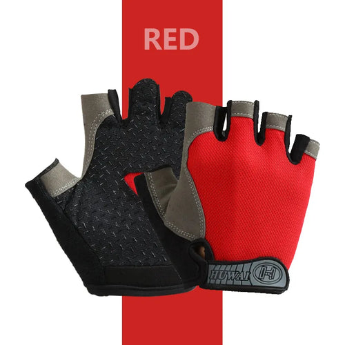 Half-Finger Cycling Gloves – Breathable Men & Women Gym Fitness Mitts