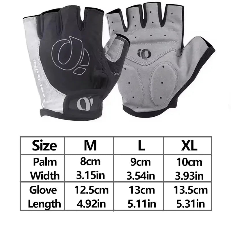 Gel Half Finger MTB Road Bike Gloves Anti-Slip Anti-Sweat
