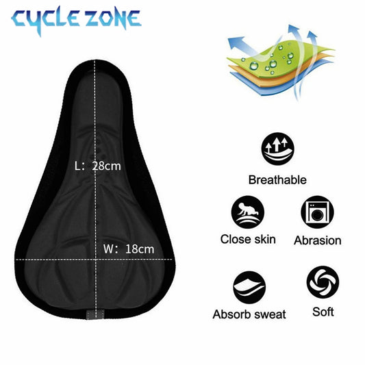 Soft 3D Bicycle Cushion Cover MTB Bike Padded Thickened Sponge Foam