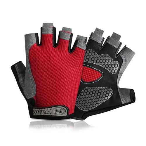 Half-Finger Cycling Gloves – Breathable Men & Women Gym Fitness Mitts