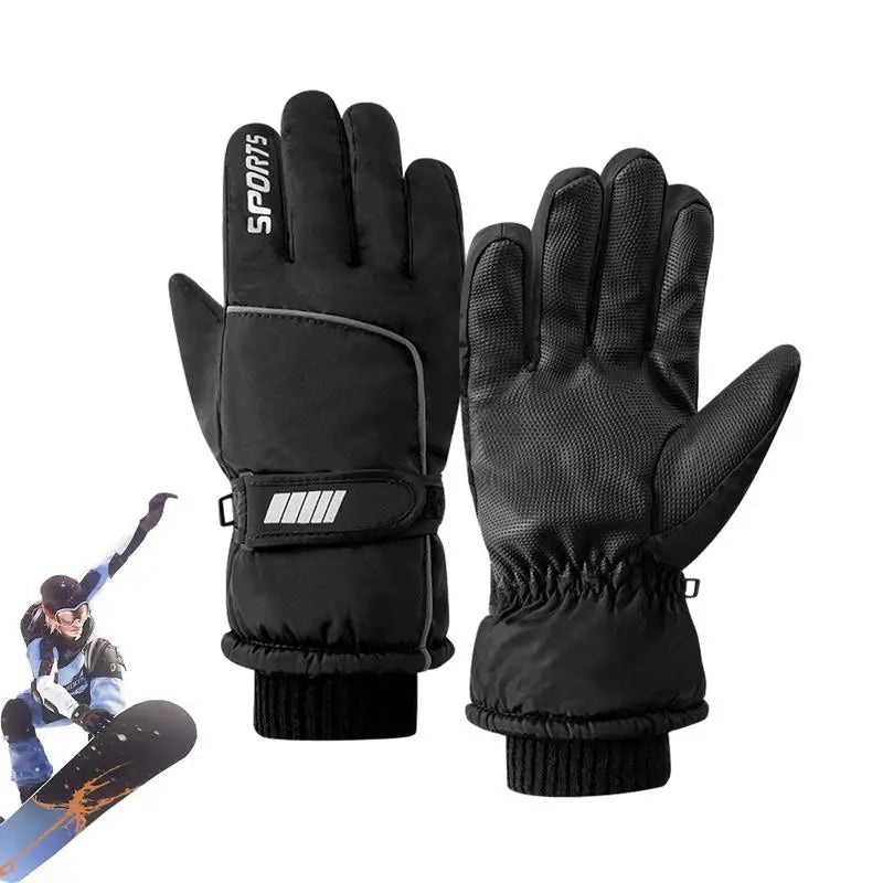 Men’s Winter Waterproof Cycling Gloves – Outdoor Sports