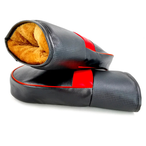 Winter Motorcycle Handlebar Windshield Gloves – Thermal Waterproof Hand Covers for Bikes & E-Bikes