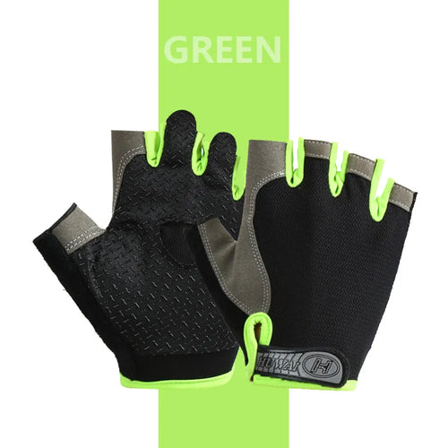 Half-Finger Cycling Gloves – Breathable Men & Women Gym Fitness Mitts