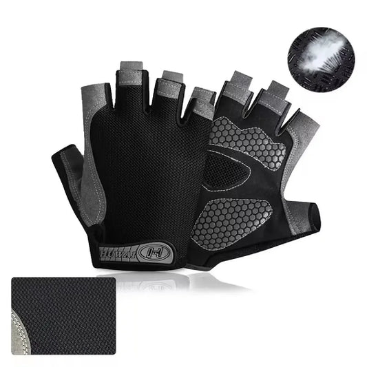 Professional Gym Fitness Breathable Anti-Slip Women Men Half Finger