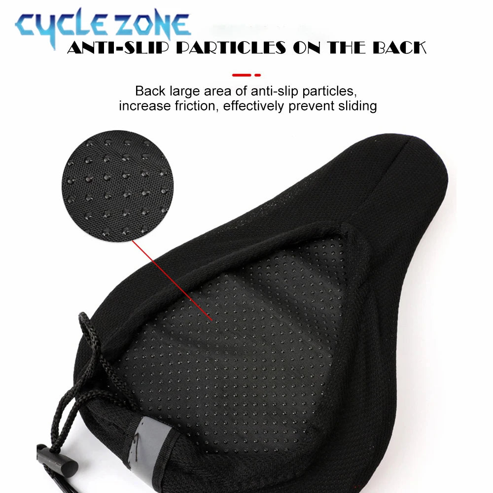 Soft 3D Bicycle Cushion Cover MTB Bike Padded Thickened Sponge Foam