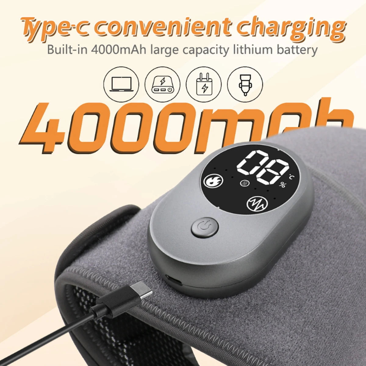 Intelligent Portable Electric Heating Knee Pads