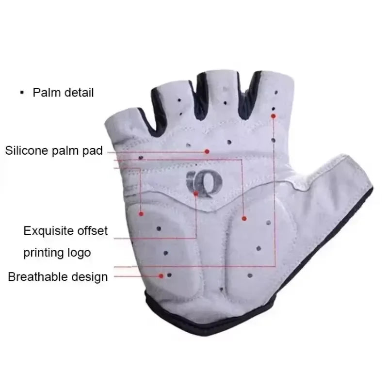 Gel Half Finger MTB Road Bike Gloves Anti-Slip Anti-Sweat