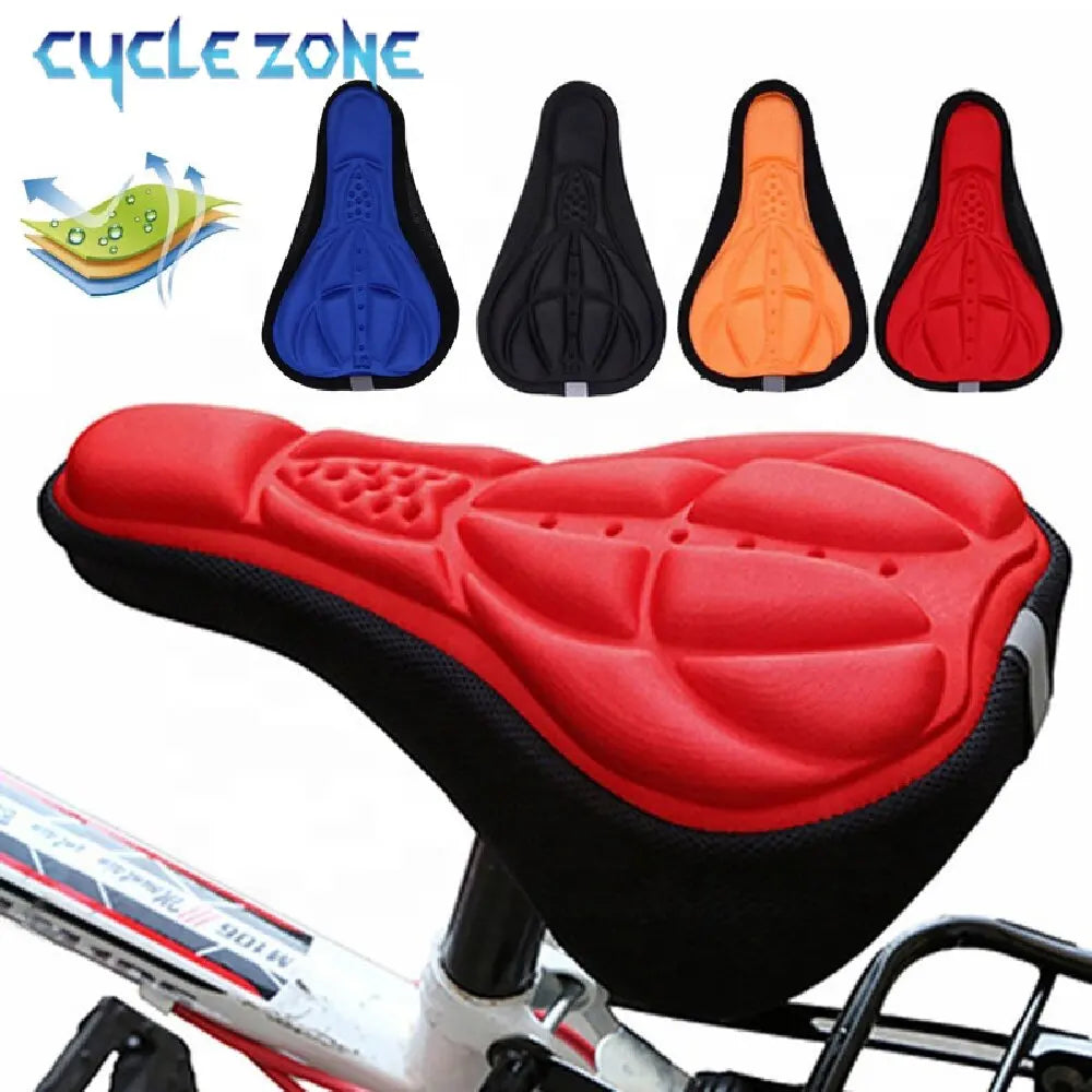 Soft 3D Bicycle Cushion Cover MTB Bike Padded Thickened Sponge Foam
