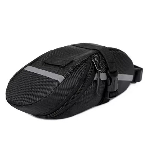 1Pc Bicycle Saddle Bag – Waterproof Mountain Bike Tail & Seat Cushion Storage Bag