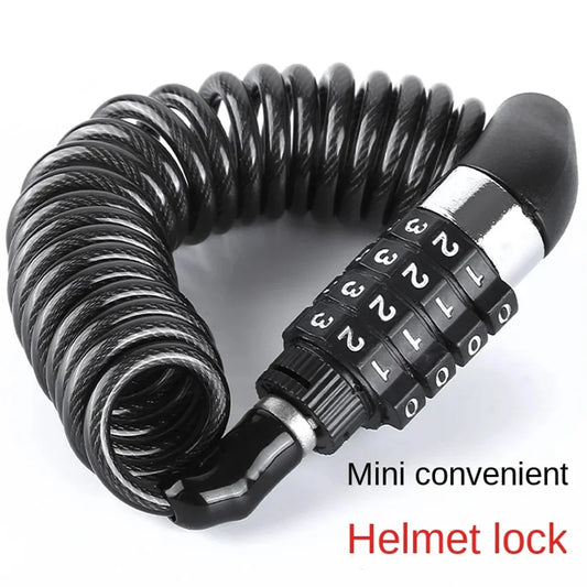 Bicycle Steel Wire Chain Lock – Heavy-Duty Anti-Theft Lock for Mountain Bikes & Motorcycles